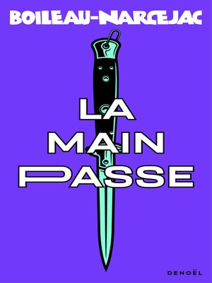 cover image of La main passe